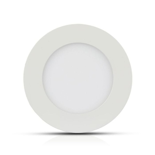 [724] Mini panel LED redondo V-TAC - Samsung - Serie Premium - IP20 - Blanco - 24W - 2000 Lúmenes - 3000K